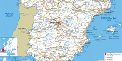 Spanien route anzeigen